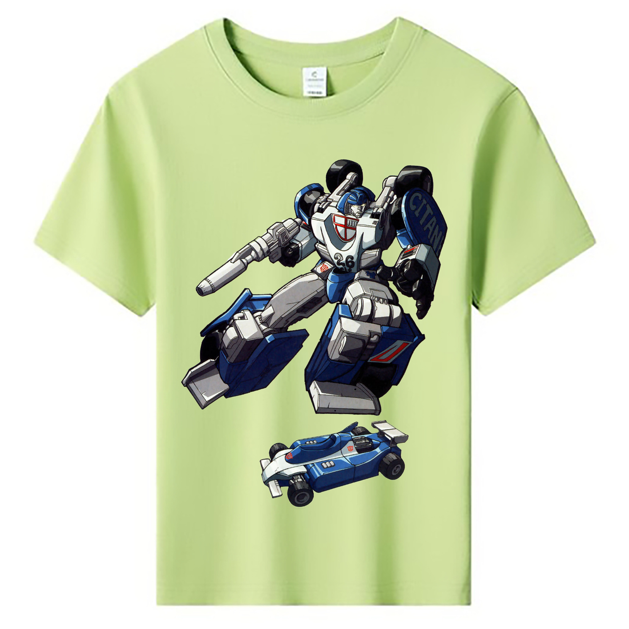 （画像用）  綿100％キッズTシャツ（フロントプリント）